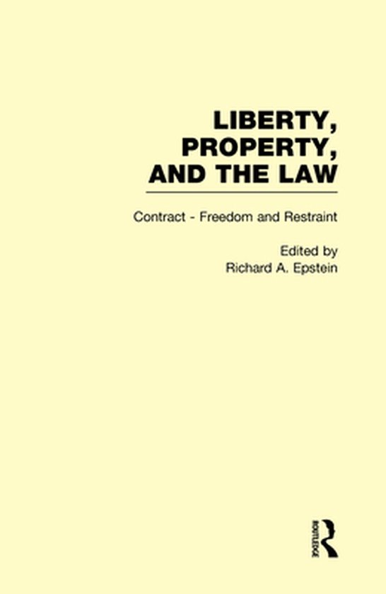 Contract - Freedom and Restraint - cover