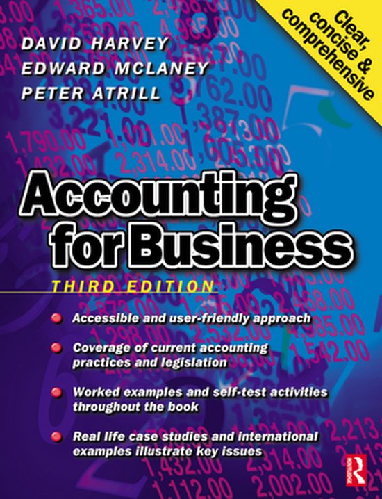 Accounting for Business (ebook), David Harvey 9781136006975 Boeken