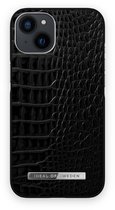 iDeal of Sweden Atelier Case Introductory iPhone 13 Neo Noir Croco Silver