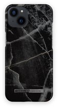 iDeal of Sweden Fashion Case iPhone 13 Black Thunder Marble