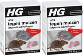 HGX Tegen Muizen Lokpasta-Navullingen - Effectief Bestrijdingsmiddel - 2 stuks!