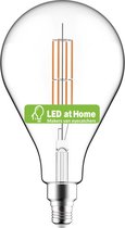 LEDatHOME - LED Clear Light Bulb XXL A165 Dubbele Lange Gloeidraad 11W E27 Dimbaar 2700K