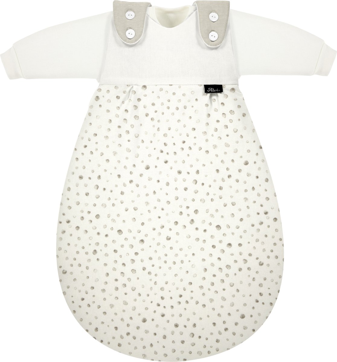 Alvi Babyslaapzak Baby-Mäxchen 3tlg. Aqua Dot Baby Maat 68/74 Alvi Babyslaapzak Baby-Mäxchen 3tlg. Aqua Dot Baby Maat 68/74