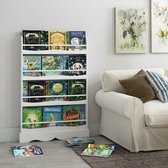 boekenkaststandaard voor kinderen - plank - opslag - krantenhouder - voor kinderen - kinderkameropslag - MDF-rekorganisator - boekenplankeenheid