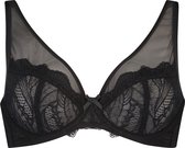 Hunkemöller Dames Lingerie Niet-voorgevormde beugel bh Mel I AM Danielle  - Zwart - maat G95