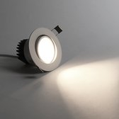 Dimbare LED Inbouwspot - 4 Stuks - 4000K Helder wit licht - 5W - Energiezuinig & Duurzaam - Kantelbaar - Vervangt 50W - Wit