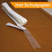 Strijkband  - 10 Meter – 2,5 cm Breed - Zoomband - Instrijkbaar - Voor Inkorten - Gordijnband - plooiband