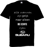 Subaru T-shirt maat L