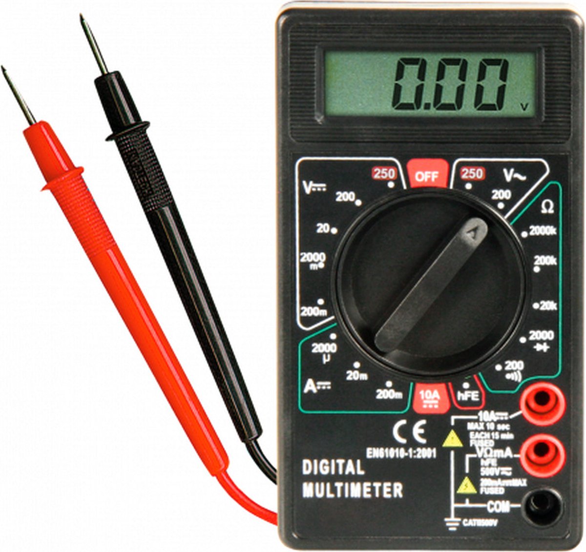 Digitale multimeter - McPower M-330D - Basic - 19 Meetbereiken