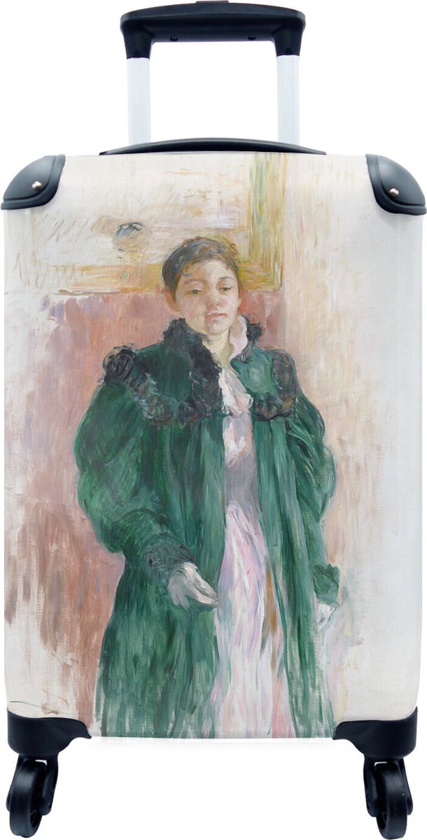 Valise - Jeune fille au tablier - Tableau de Berthe Morisot - 35x55x20 cm -  Bagage à