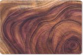 Bureau onderlegger - Muismat - Bureau mat - Gladde hout structuur gemaakt van kronkelende lijnen - 60x40 cm