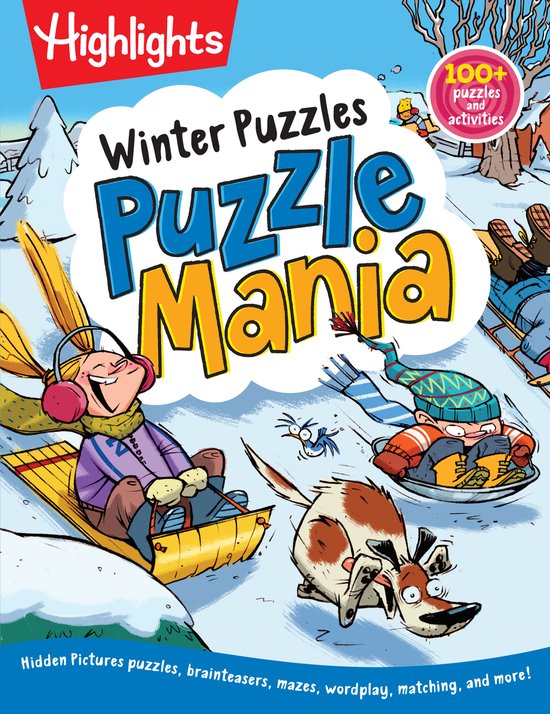 Highlights Puzzlemania Activity Books- Winter Puzzles, Highlights For ...