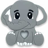 Chewzoo® - Bijtketting - Cartoon - Olifant LIEF! - Grijs