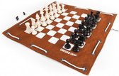 CHESSBAG schaakspel Kingskin-Zwart