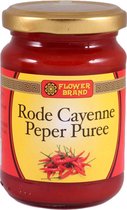 Flower Brand - Rode Cayenne Peper Puree - 200g - per 4x te bestellen