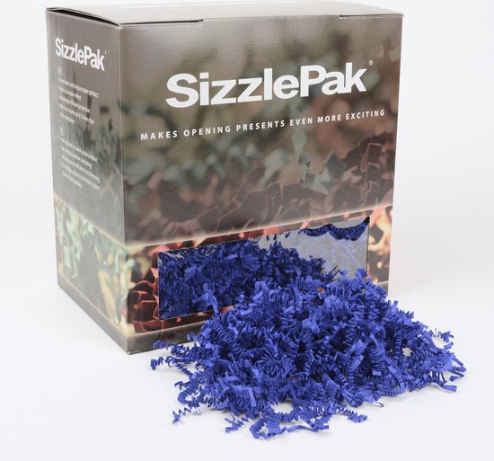 SizzlePak - Matériau de remplissage - 1,25kg - Bleu cobalt
