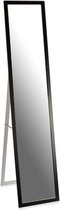 Giftdecor - Staande Spiegel Zwart - 120 x 30 Cm - Visagiespiegel - Passpiegel - Zwart