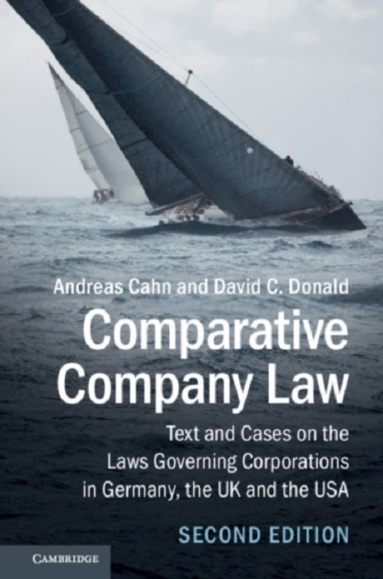 Comparative Company Law - cover