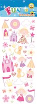 Fun Stickers - Prinsessen en kastelen stickers
