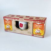 Yogi Tea Cadeauset - 2x Ginger Orange Vanille kruidenthee met theemok / theebeker / mok