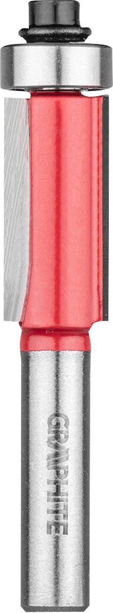 Kantenfrees met geleidelager 12,7 x 25 mm schacht 8 mm GRAPHITE
