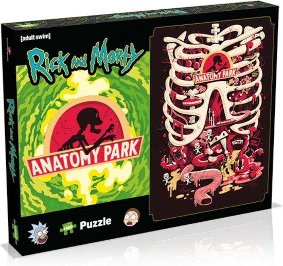Afbeelding van het spel Rick & Morty - Anatomy Park Puzzle 1000 pcs