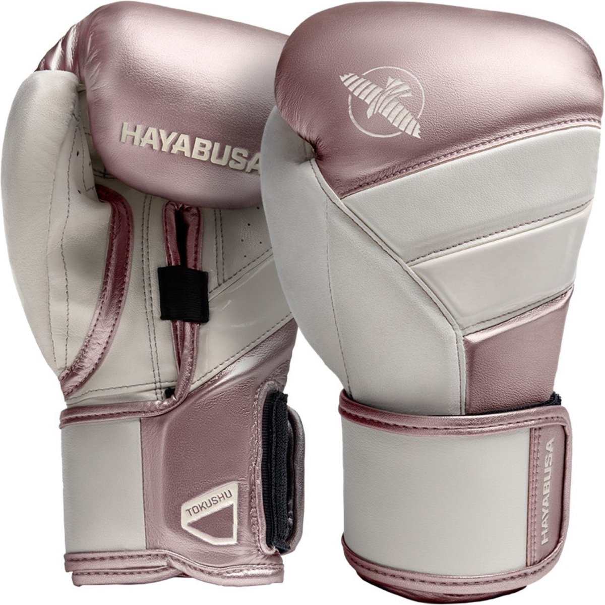Hayabusa T3 bokshandschoenen in Rosé Goud 10 OZ