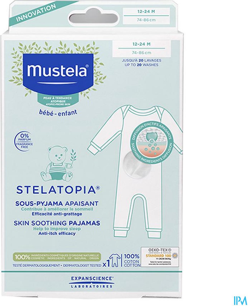 Bebe Stelatopia Skin Shooting Pajamas (atopic-prone Skin) 6-12 Months / 67-74 Cm 1ml