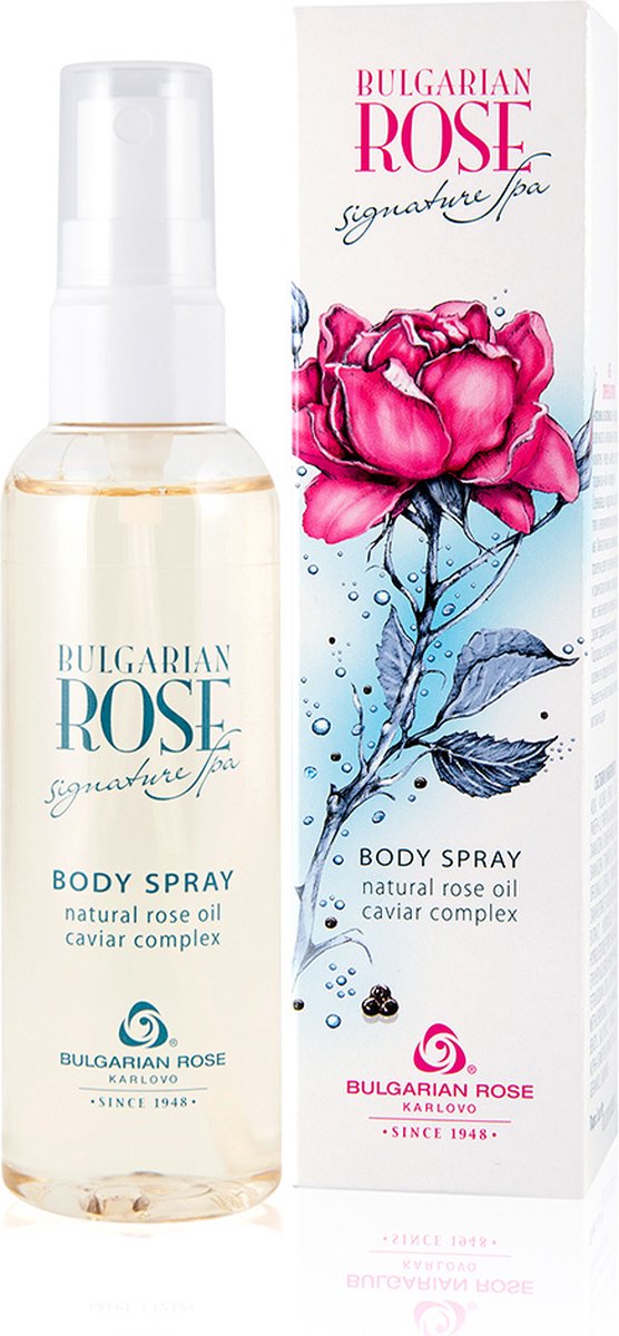 Body spray Signature Spa | Rozen cosmetica met 100% natuurlijke Bulgaarse rozenolie en rozenwater