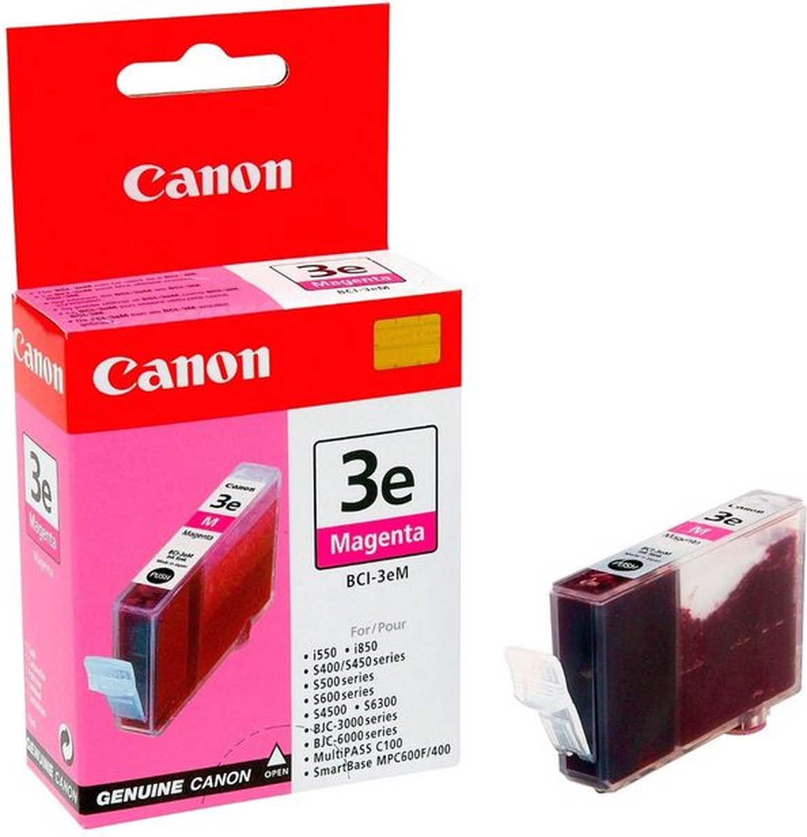 Canon BCI-3eM Magenta inktcartridge Origineel