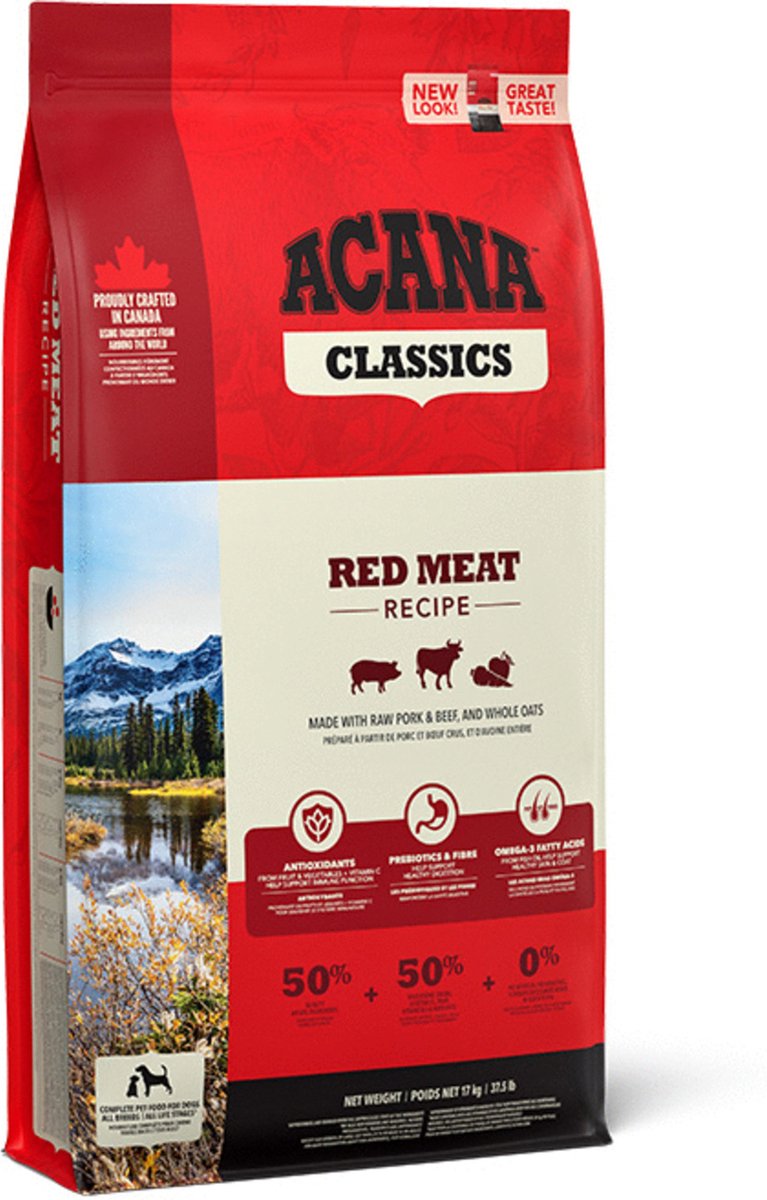 Acana Classics Classic Red Hondenvoer 17 kg