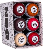 NBQ Slow Pro - Spray Paint - Rust Tones - voordeelpakket van 6 kleuren