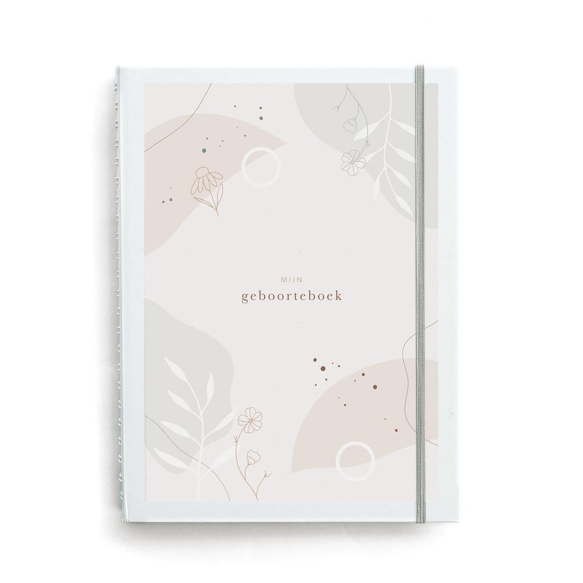 Maan Amsterdam Geboorteboek en Kraambezoekboek Eclipse (neutraal) - Invulboek rondom geboorte en kraamvisite - Opbergen geboortepost - Babyboek