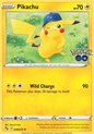 Afbeelding van het spelletje Trading Card - Pokemon kaarten - Pikachu met pet- Glimmende Pikachu - Cadeautip