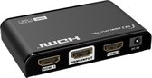 Allteq - HDMI splitter - 2 poorts - Zwart