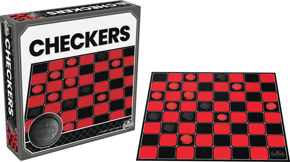 Dammen - Checkers Bordspel Games | bol.com