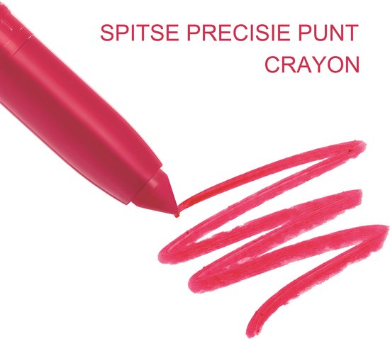 Spitse precisie punt crayon in roze.