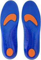 Semelles Gel 36-41 - Blauw / Oranje - Gel - Pointure 36-41 - Semelles - Semelle - Semelle - Semelles - Chaussures pour femmes
