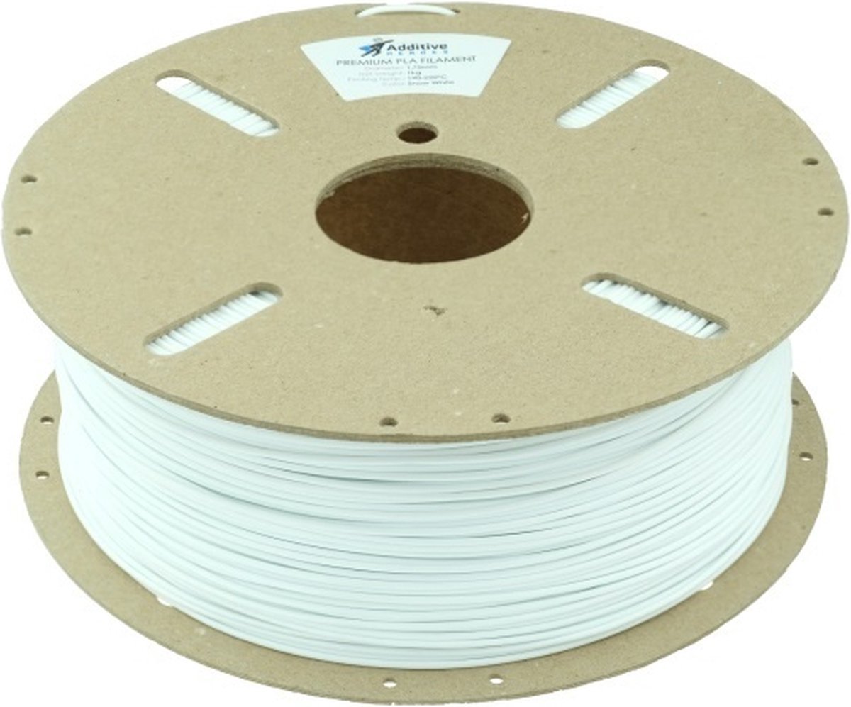 Additive Heroes Premium PLA filament (1.75 mm, 2 kg) – Snow White