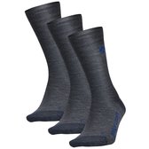 STOX Energy Socks - Chaussettes courtes homme - Chaussettes de compression de haute qualité - Soulage les pieds gonflés - Réduction des gonflements - Laine mérinos très agréable - 3 paires