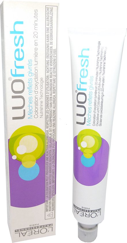 Loreal LUO fresh Highlights Permanente strengen Haarkleur Crèmekleuring 50ml - Violet / Violett