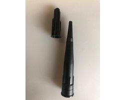 Kitspuitjes-tuit koker-kit-spuitmondjes 20 stuks met schroefdop