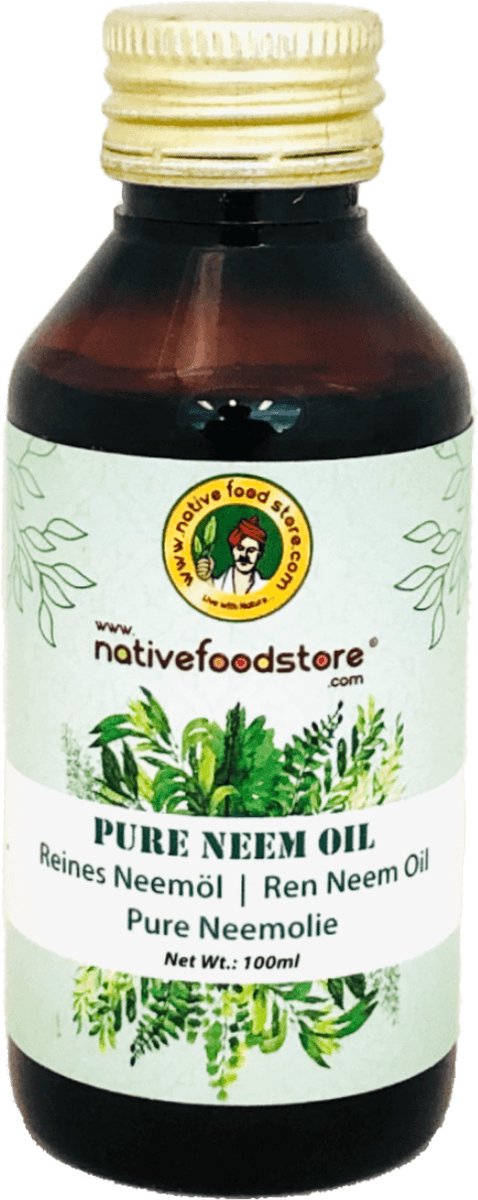 Native Food - Pure Neemolie - Neem Oil - 3x 100 ml