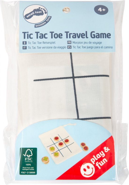 Afbeelding van het spel small foot - Tic Tac Toe Travel Game