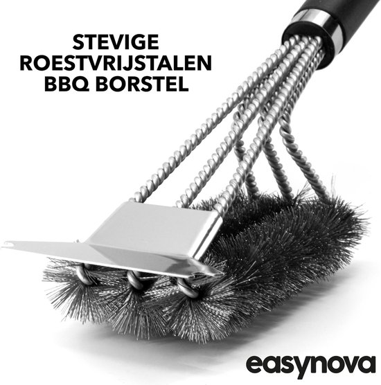 Brosse pour BBQ Easynova - Acier inoxydable