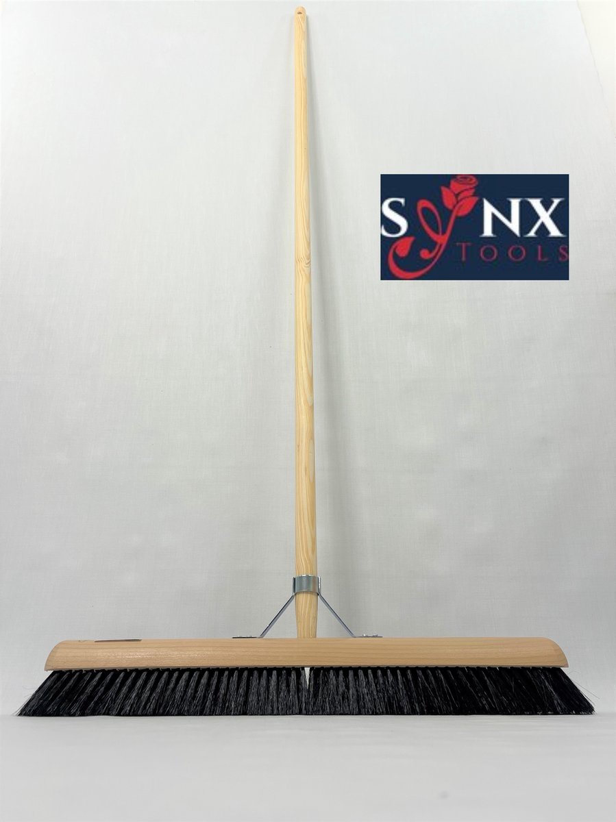 Synx Tools Zachte bezem Paardenhaar Zaalveger/Kamerveger - 40 cm - Bezemsteel - Veger schoonmaken - Bezems Binnen/zacht met Steel 150 cm Synx Tools Zachte bezem Paardenhaar Zaalveger/Kamerveger - 40 cm - Bezemsteel - Veger schoonmaken - Bezems Binnen/zacht met Steel 150 cm
