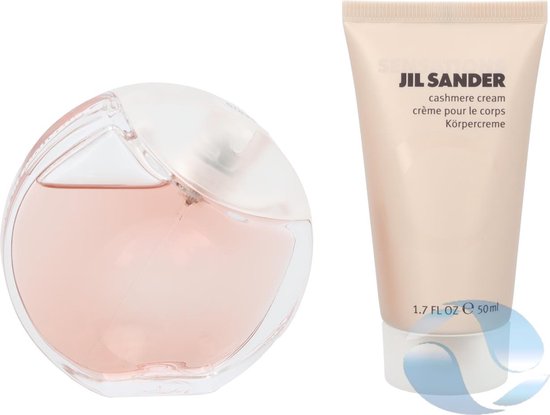 Jil Sander Sensations Giftset - 40 ml eau de toilette spray + 50 ml bodylotion - cadeauset voor dames - Jil Sander