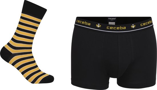 CECEBA set- boxershort en sokken - bijen editie - M