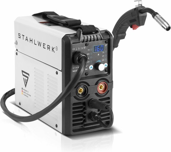 STAHLWERK MIG MAG 160 M IGBT lasapparaat Volledig synergetisch combi ...