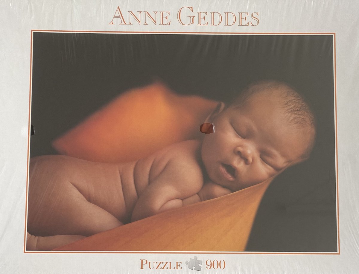 Puzzle Anne Geddes - 57645 – Puzzle – Blatz – Sleeping Abby – 900 pièces |  bol.com